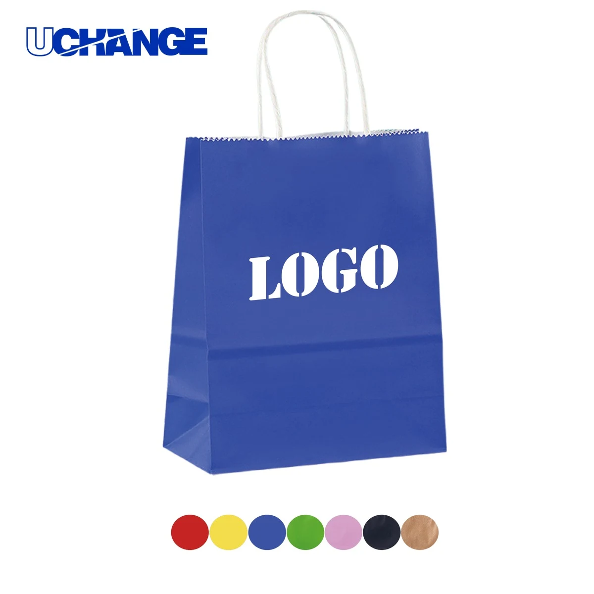 Kraft Paper Shopper Tote Bag for Retail Packaging 1