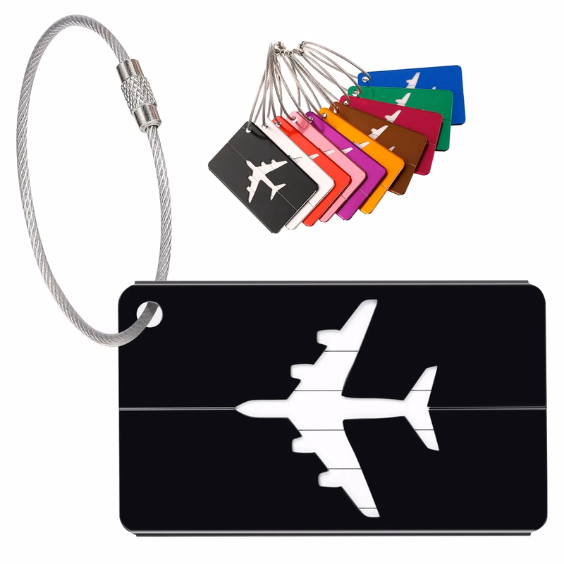 Aluminum Travel Luggage Tag