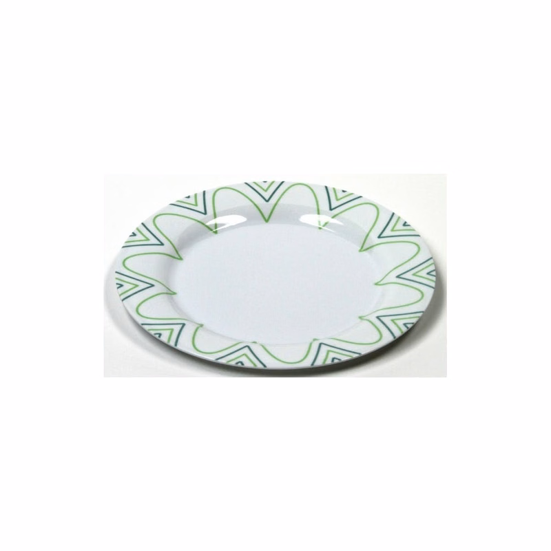 Floral Dinner Plates - Melamine Round 10"