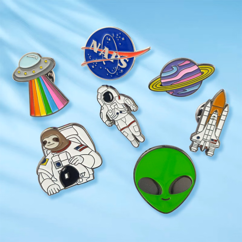 Custom Soft Enamel Lapel Pin -2"