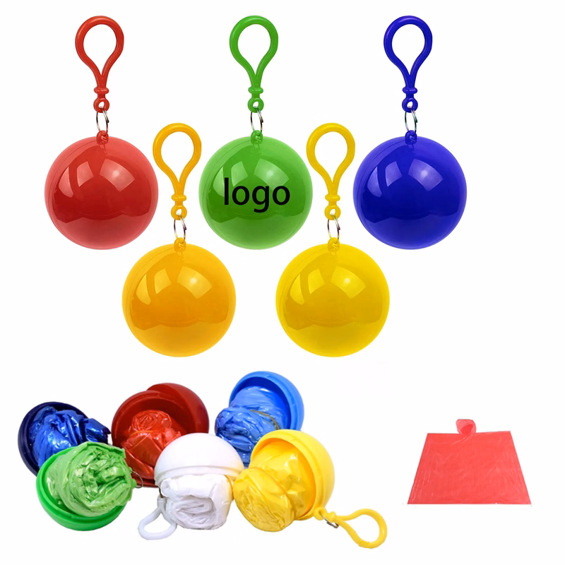 Portable Disposable Raincoats Ball Customize