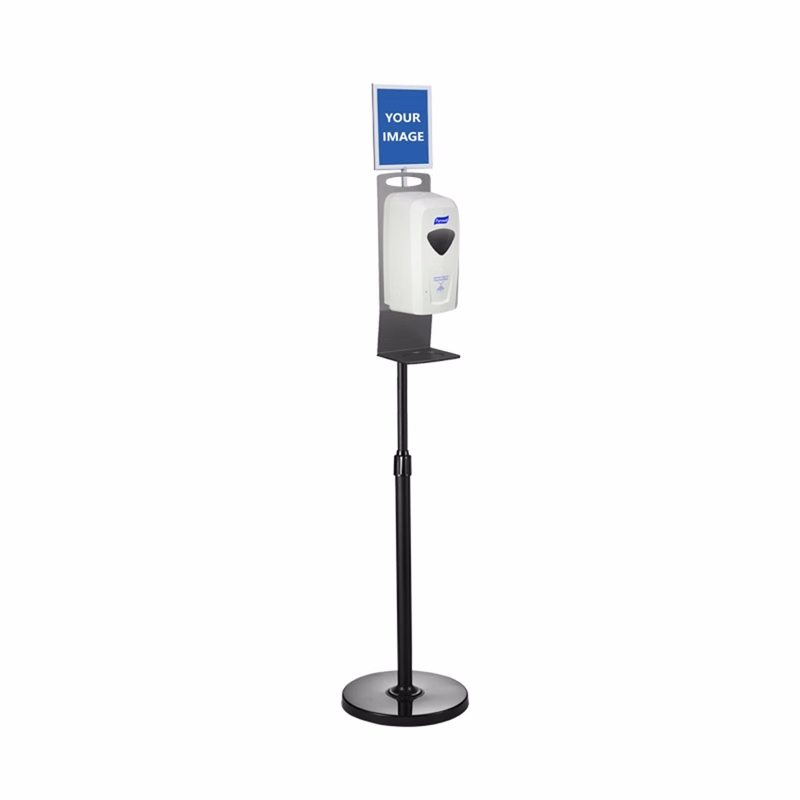 34OZ Auto-Sensing Hand Sanitizer Dispenser with Floor Stand