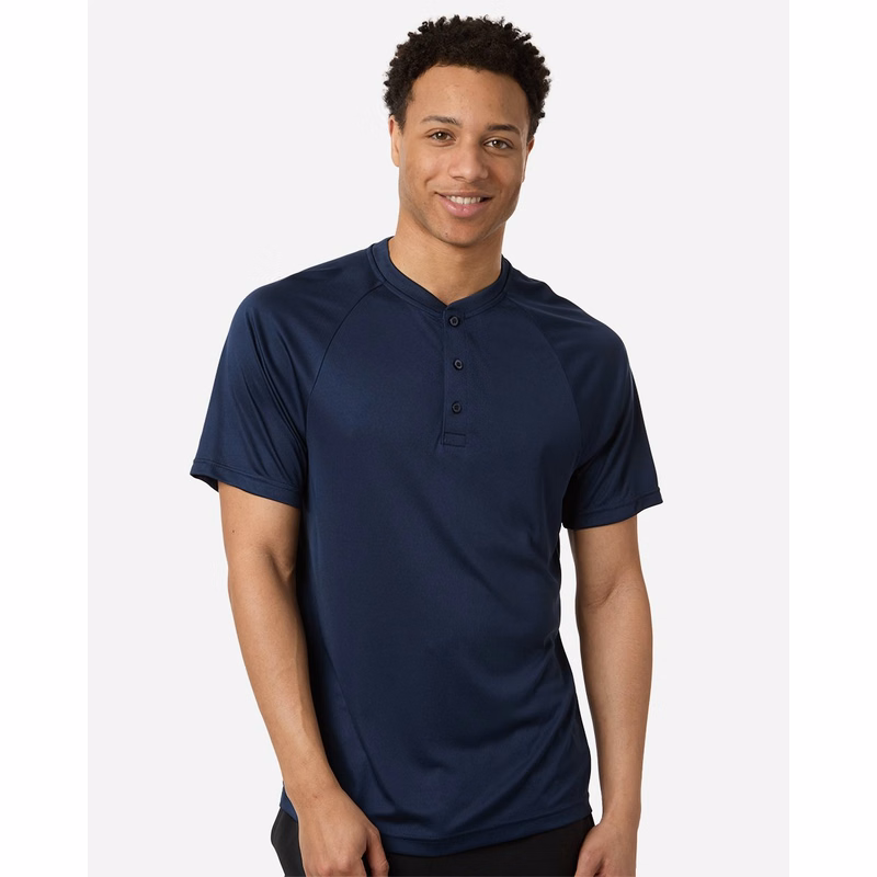 Men's Zone Performance Henley - TT11HN