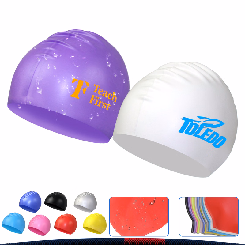 Silicone Protective Swimming Cap