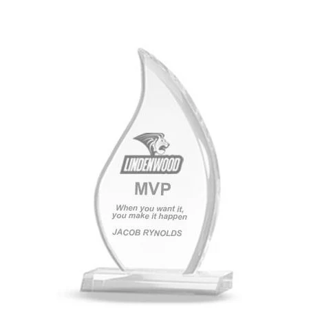 Acrylic: 7x3x1" Flame Award 1