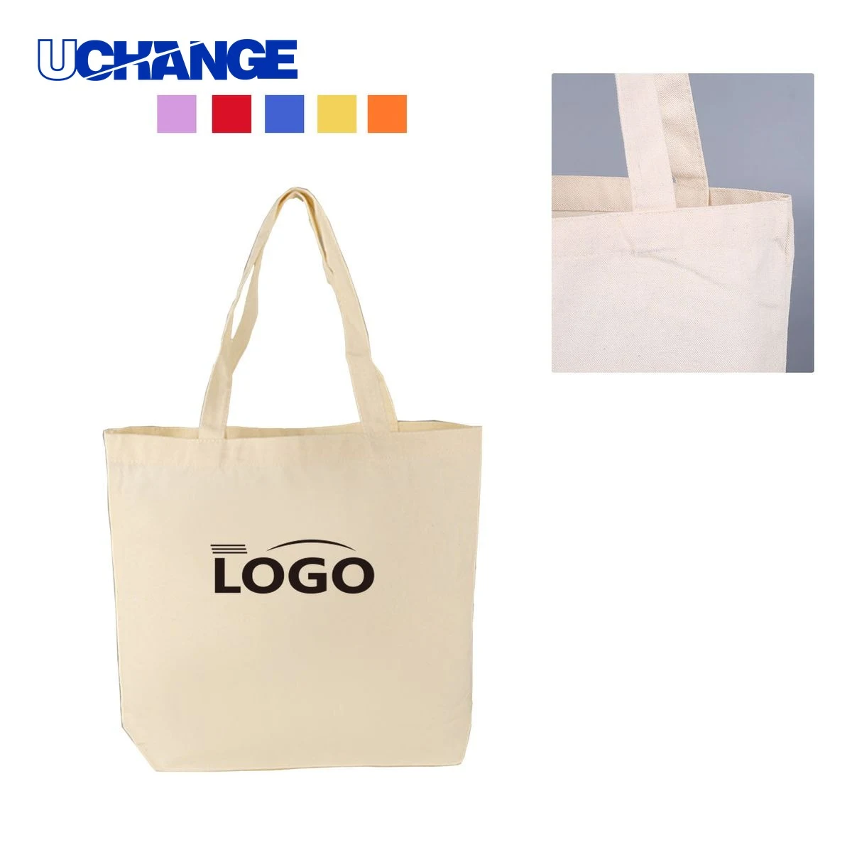 Heavy-Duty Reusable Tote Bag with Custom Logo 1