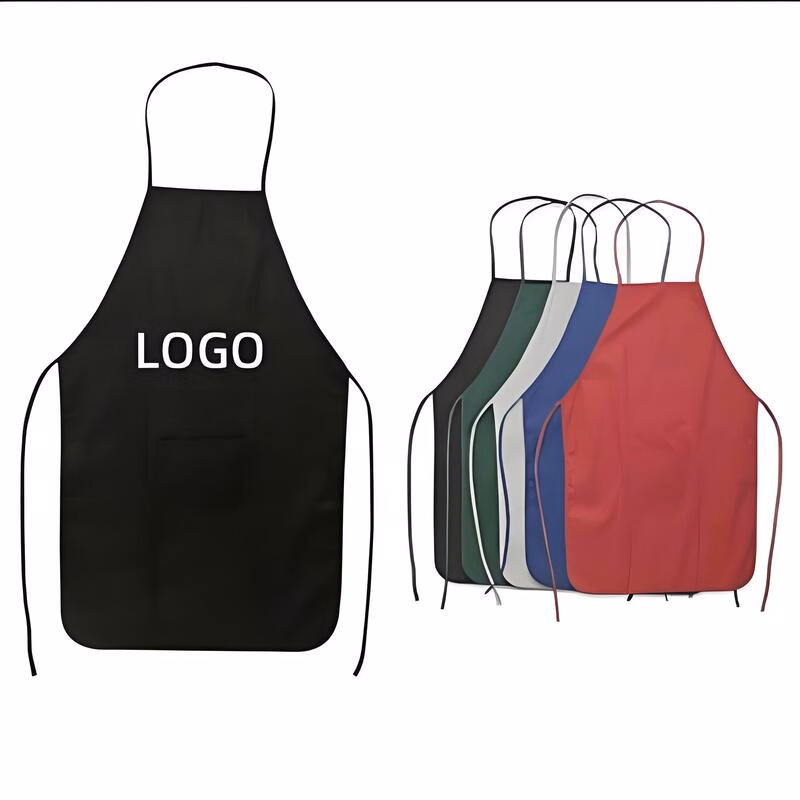 Adjustable Tie Waist Strap Cotton Apron