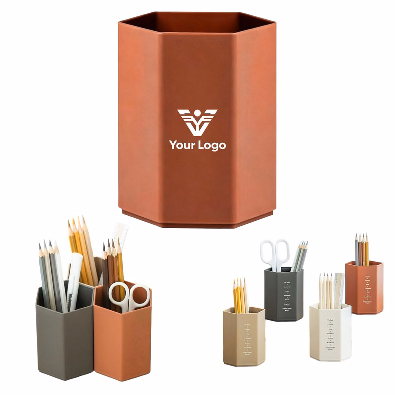 Plastic Desktop Pencil Cup