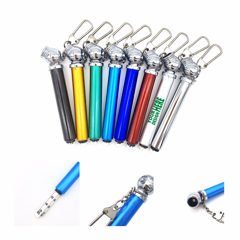 MOQ50 Mini Tire Pressure Gauge Keychain