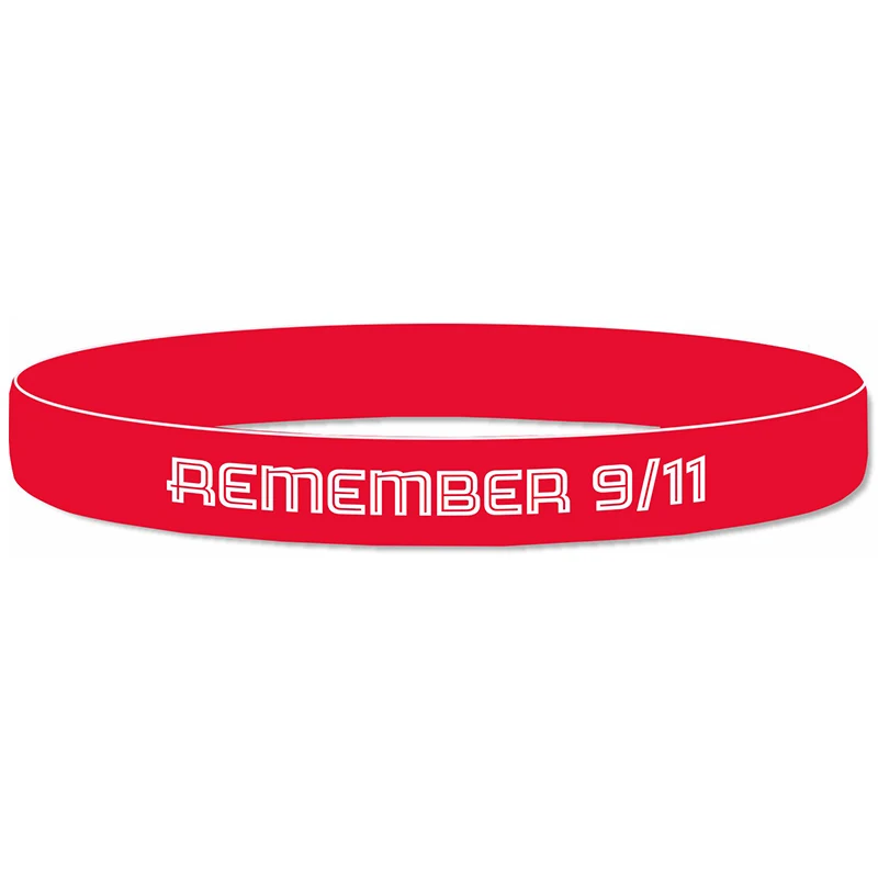Remembering 911 Silicone Wristbands 1