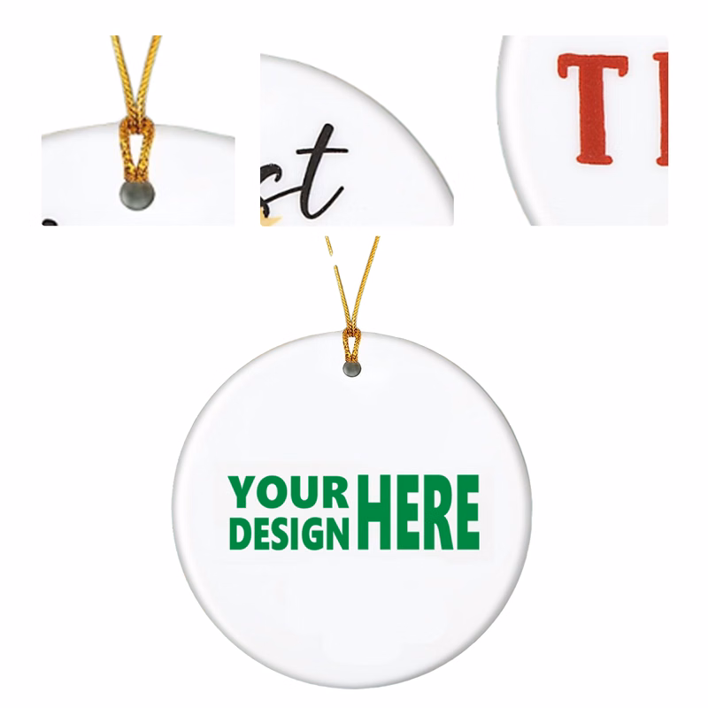 MOQ50 Custom Acrylic Hanging Ornament for Home Decor