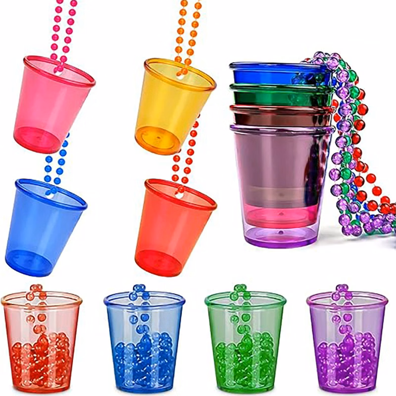 Party Beaded Necklace Cups