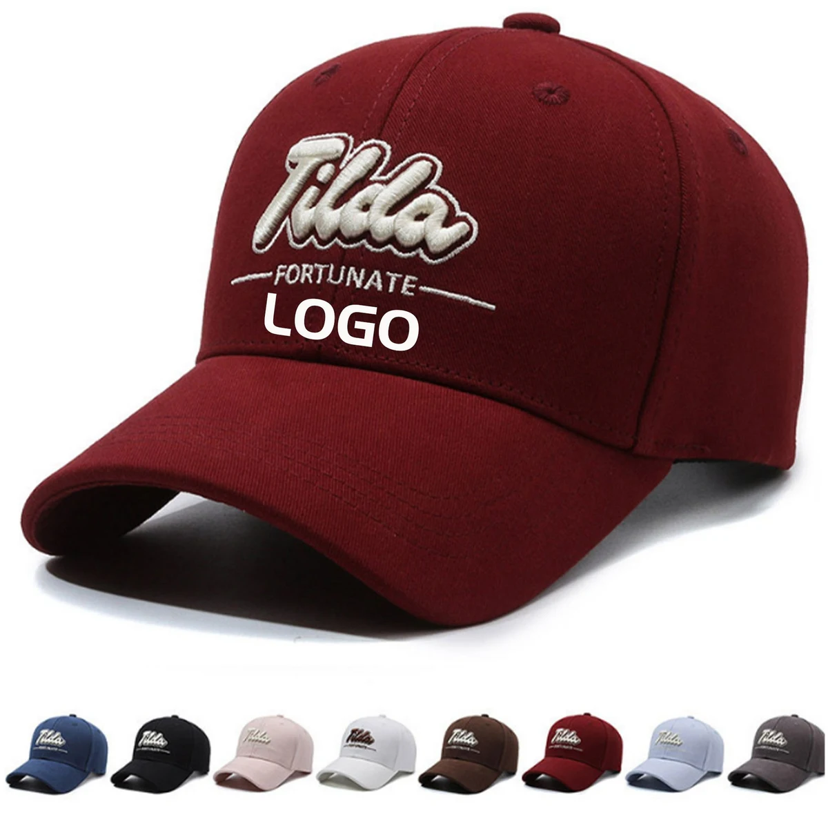 Washed Superior Cotton Twill Baseball Cap 1