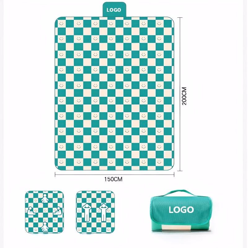 79"×59" Custom Foldable Waterproof Picnic Blanket