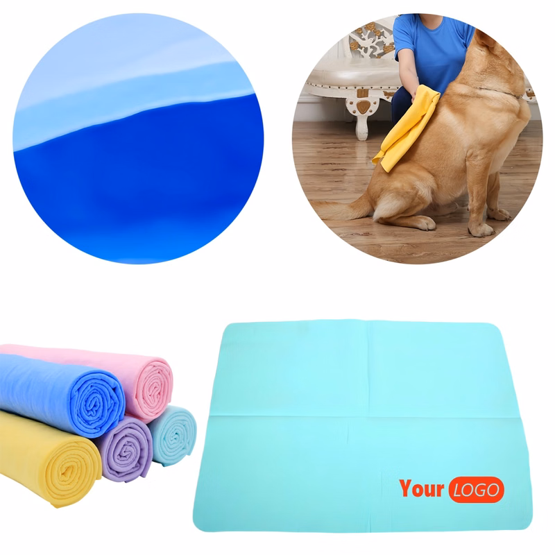 Quick-drying Plain-colored Pet Towel