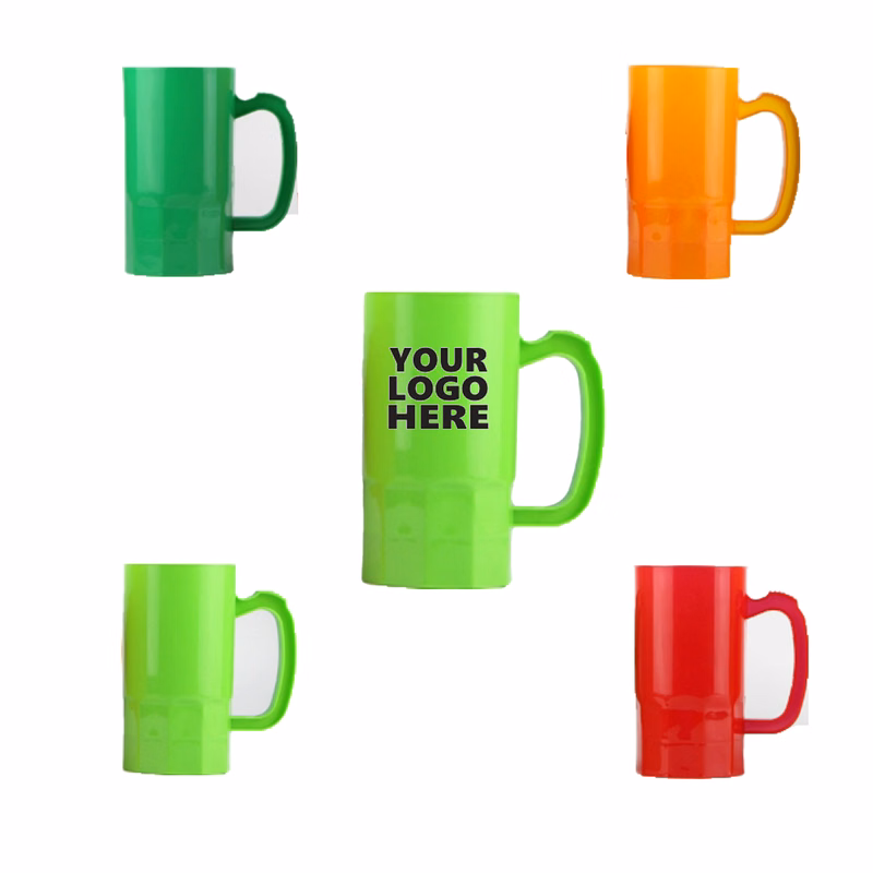 Creative Plastic Beer Mug with Handle
