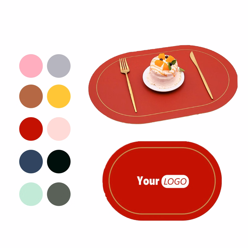 Leather Dual Color Placemat