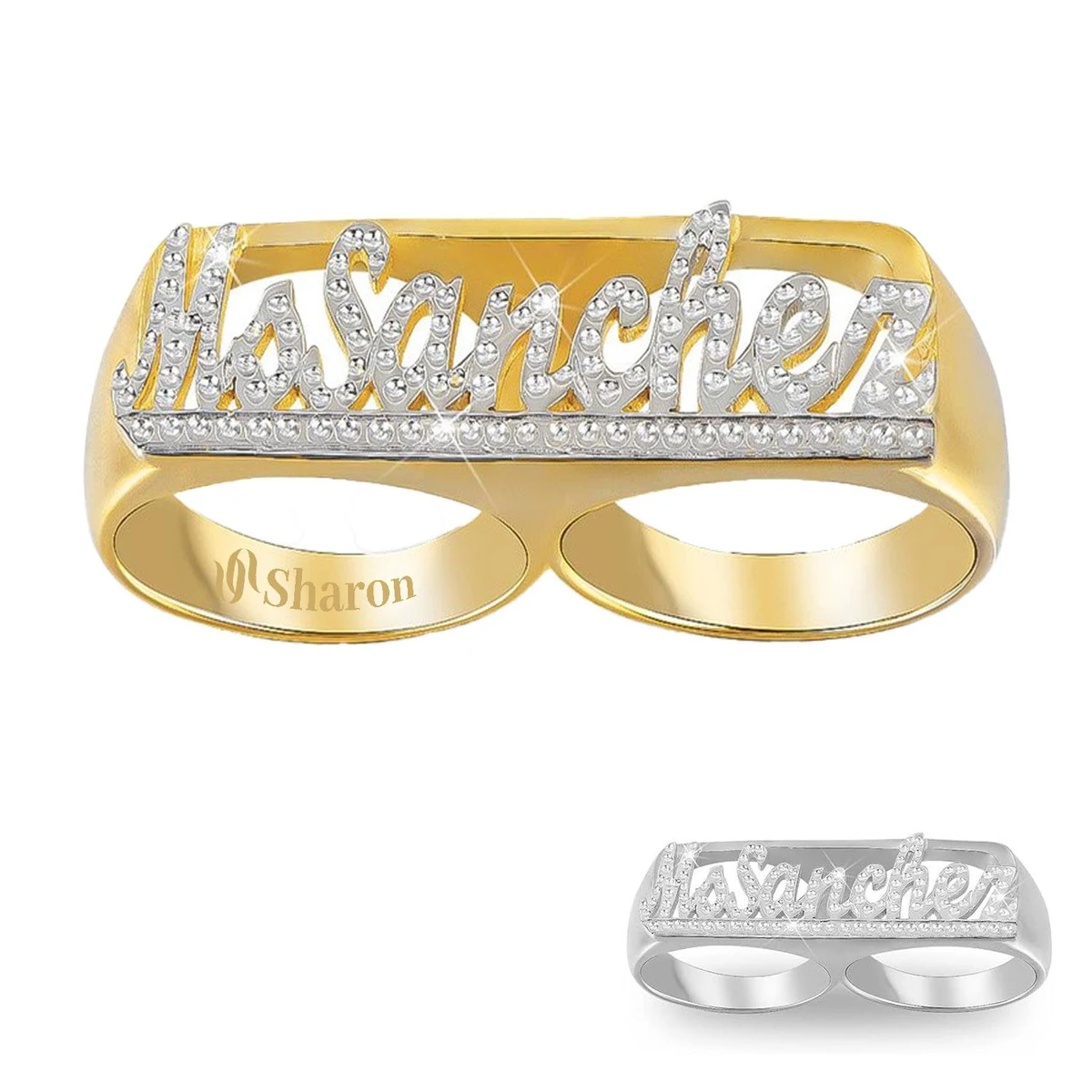 Custom Name Rings Jewelry Gift for Girls 1