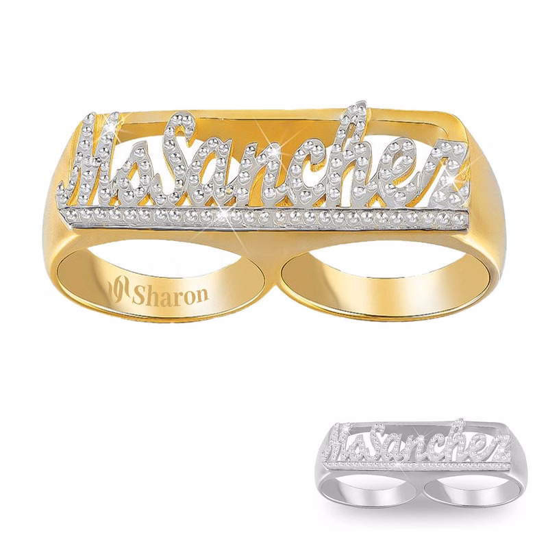 Custom Name Rings Jewelry Gift for Girls