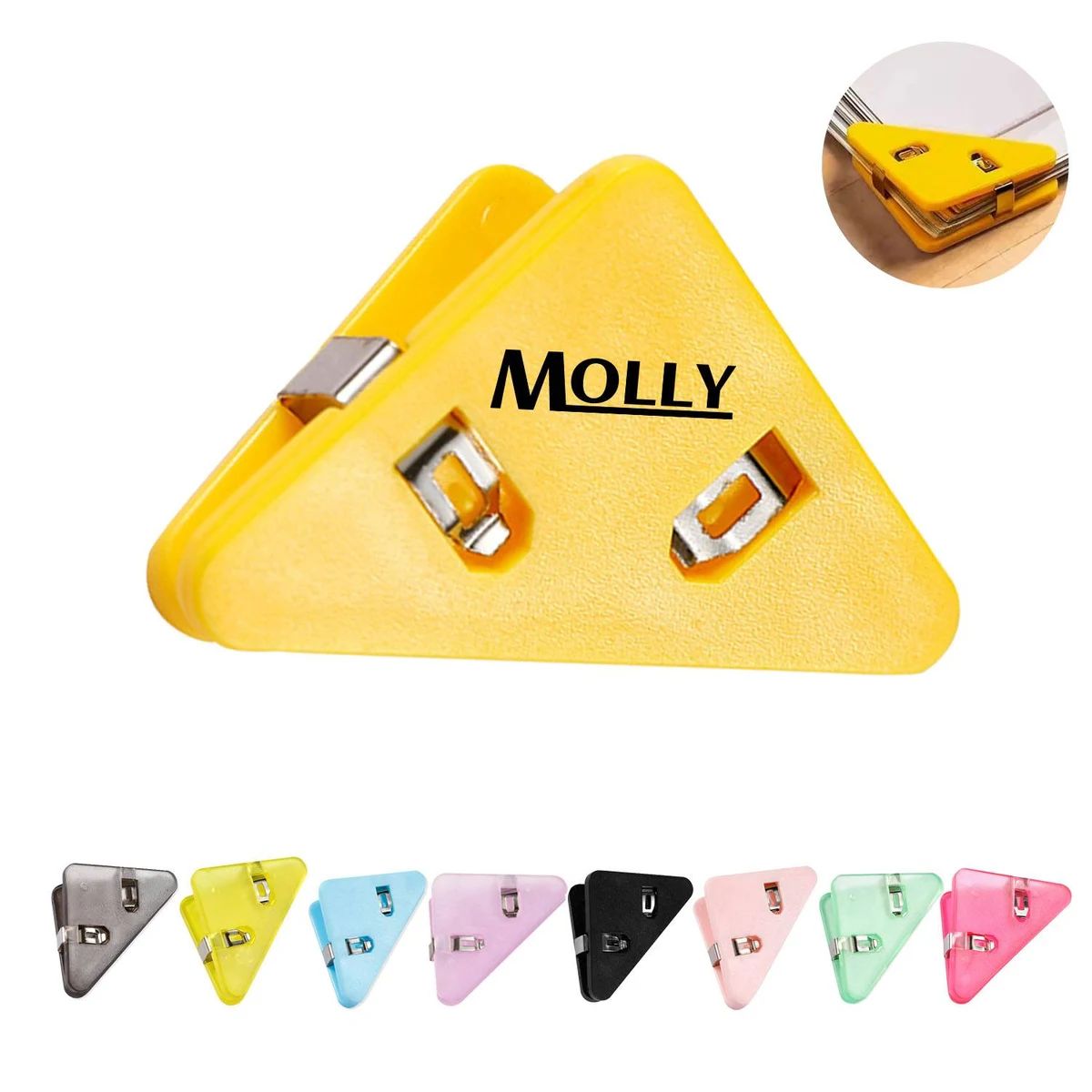 Triangle Multifunction File Clip 1