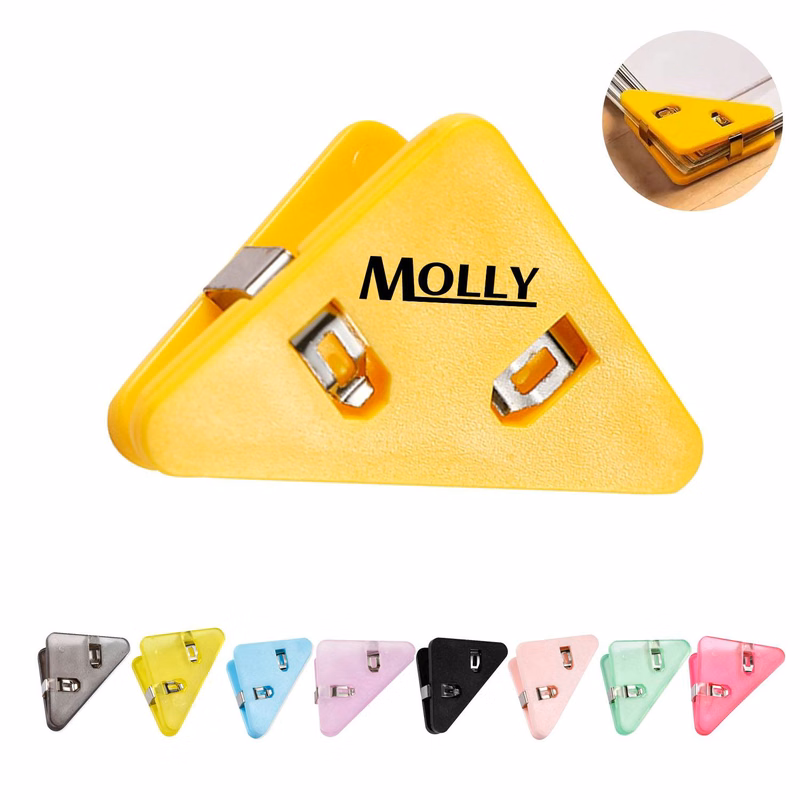 Triangle Multifunction File Clip