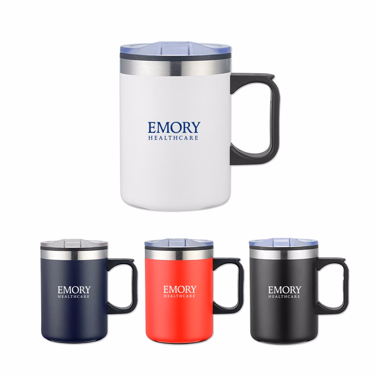 14 Oz. Double Wall Mug with Handle