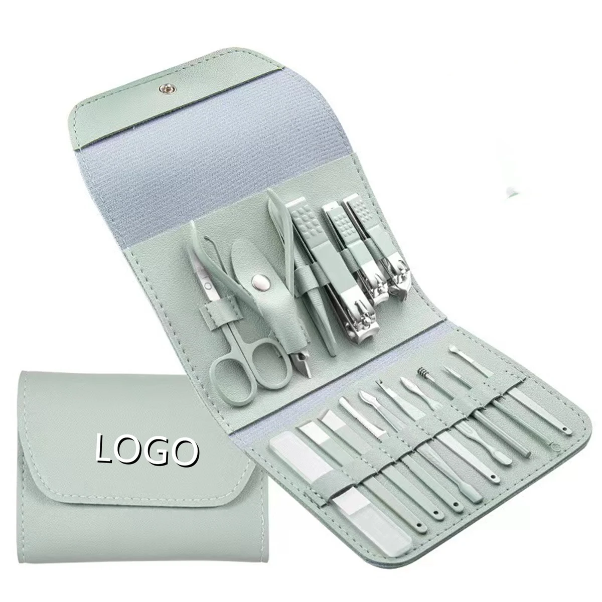 16 In 1 Manicure Set Nail Clippers Pedicure Kit 1