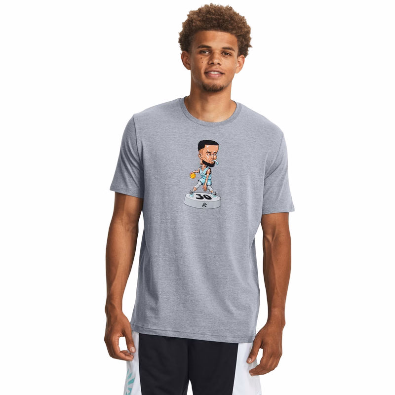 Curry Bobblehead Men's Short Sleeve