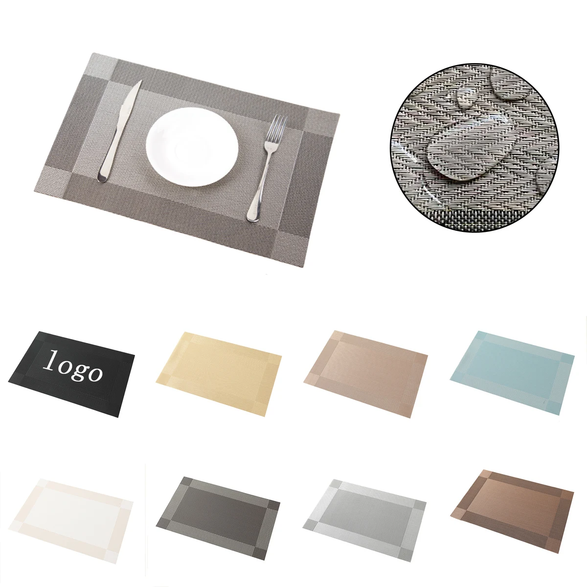 Heat-Insulating And Anti-Slip PVC Table Mat 1