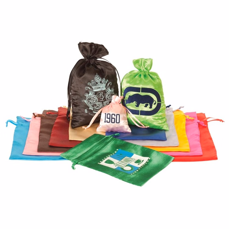 Satin Drawstring Bag 5x8"
