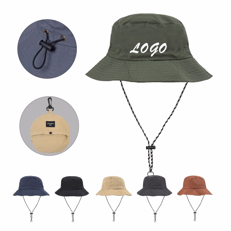 Adjustable Waterproof Quick-drying Bucket Hat