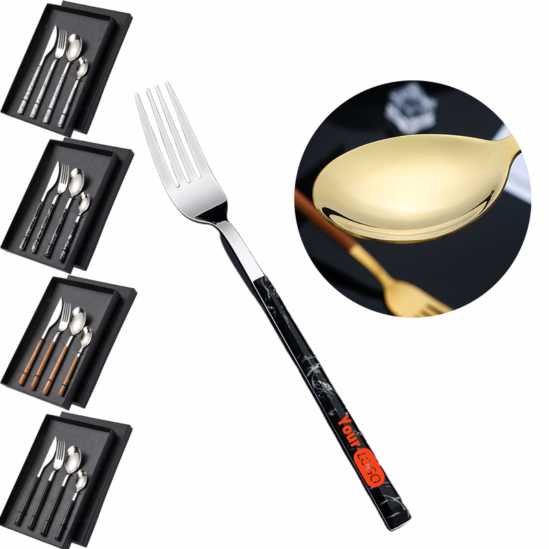 Stainless Steel Cutlery Four-Piece Set Gift Box