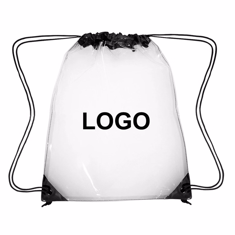 Clear Drawstring Bag Waterproof  Backpack