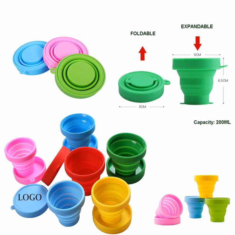 200ML Silicone Travel Collapsible Cup