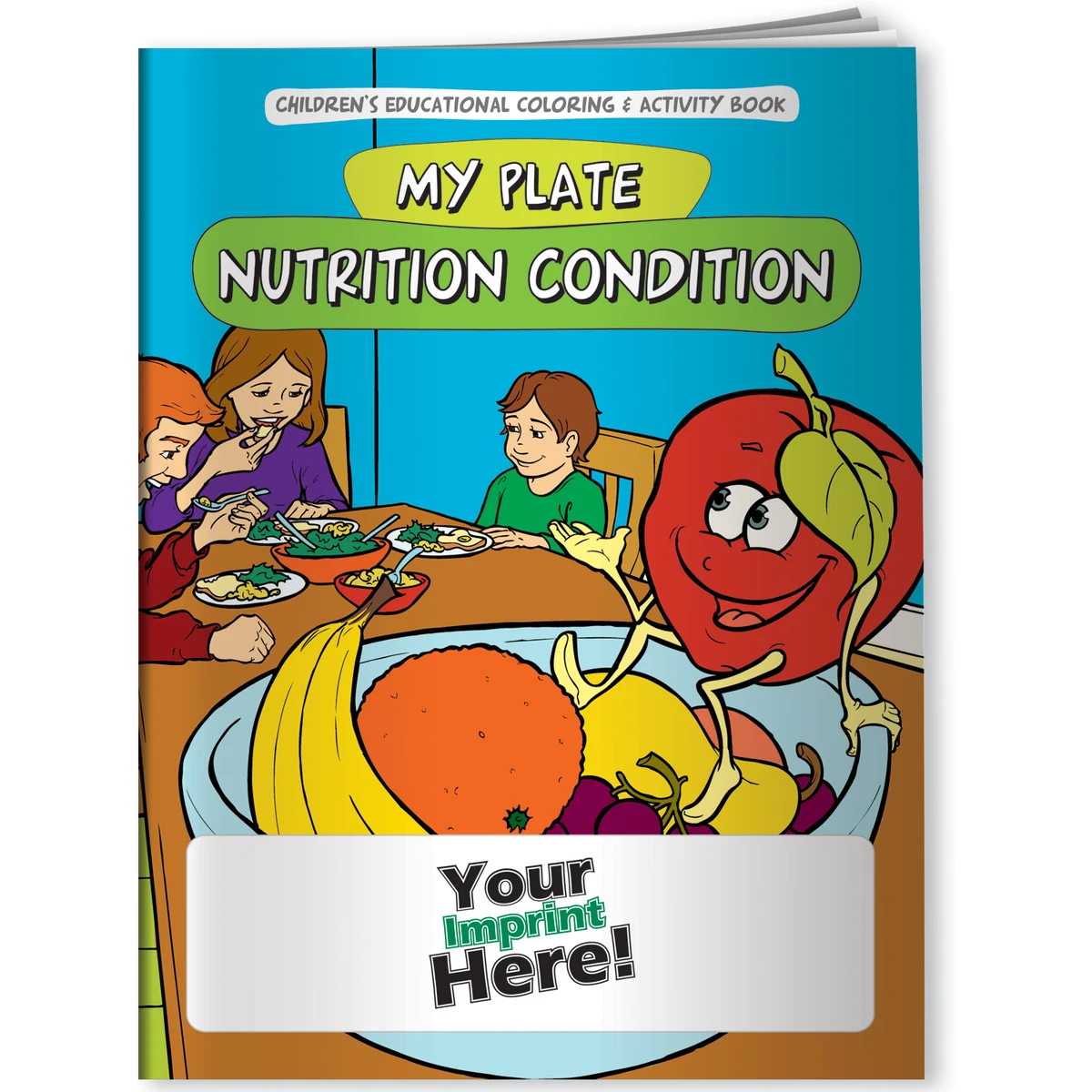Coloring Book - My Plate: Nutrition Condition 1