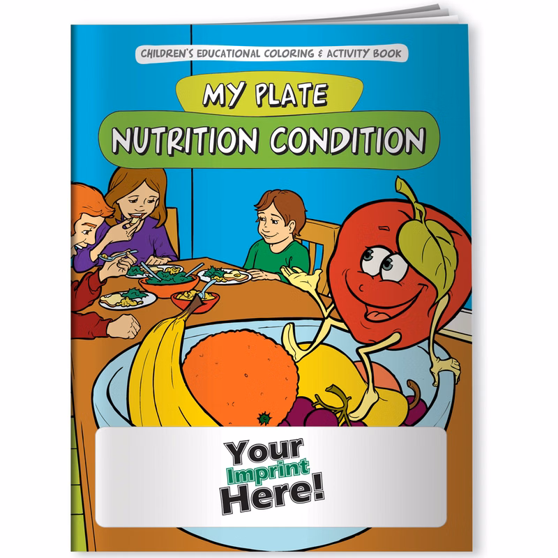 Coloring Book - My Plate: Nutrition Condition