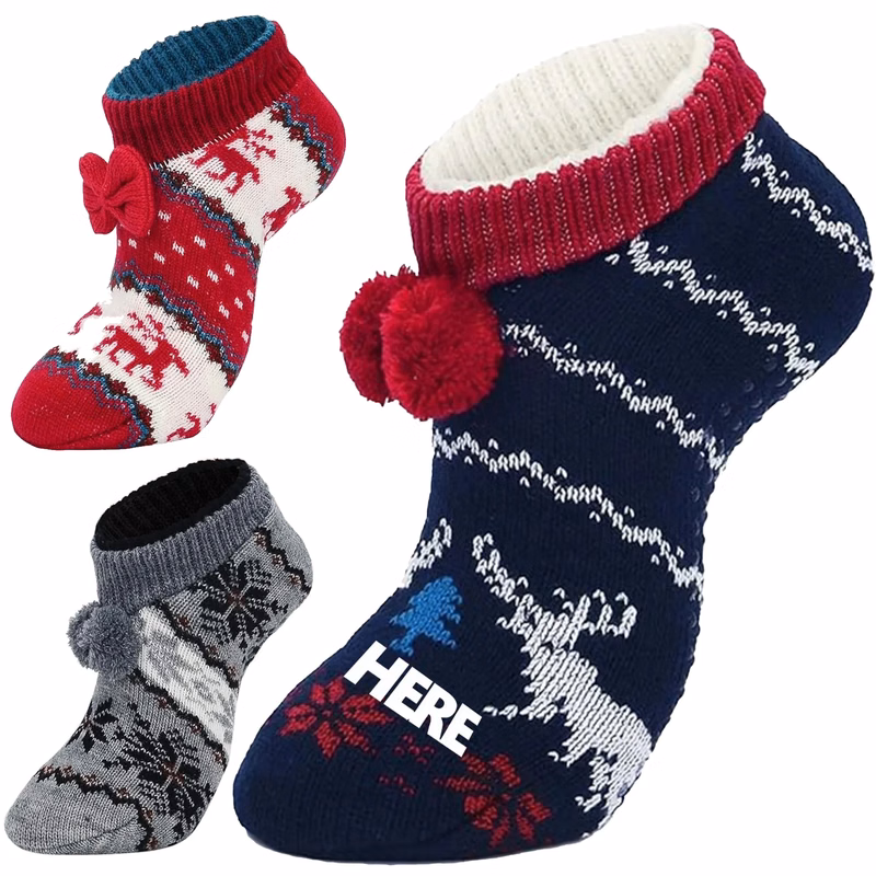 Non Slip Christmas Socks For Adults