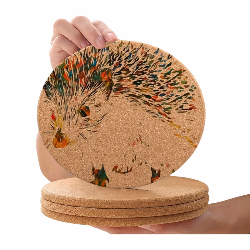Cork Wood Coaster