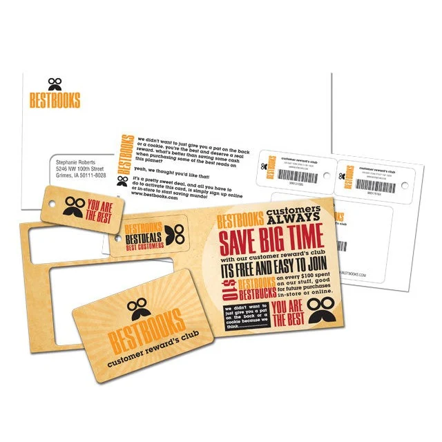 Key Tag 2 Up with Card Combo Mailer 1