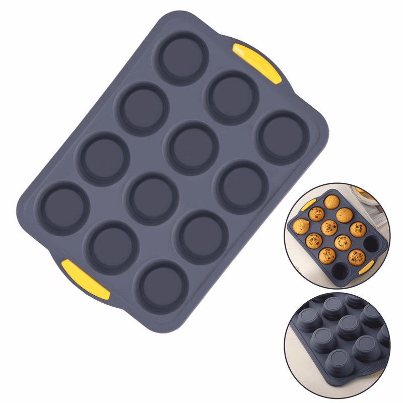 12-Cup Silicone Muffin Mold