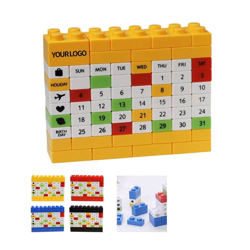 4.6 Inch Block Calendar with Clean Design