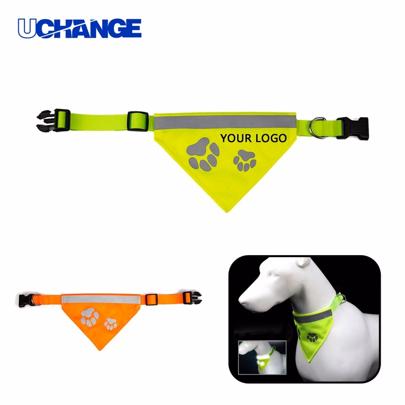 Reflective Triangle Pet Bib for Outdoor Safety Use