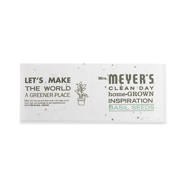 Seed Paper Coupon with Curve Perf 1