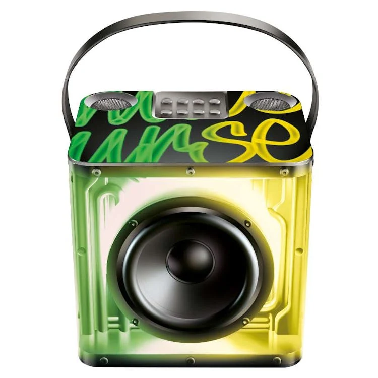 Karaoke Speakers with Two Wireless Mics 1