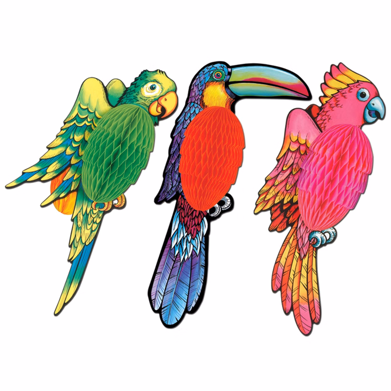 Tissue Exotic Birds
