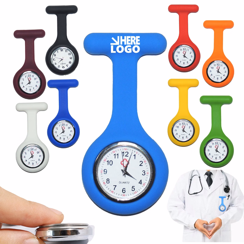 Silicone Waterproof Nurse Watch