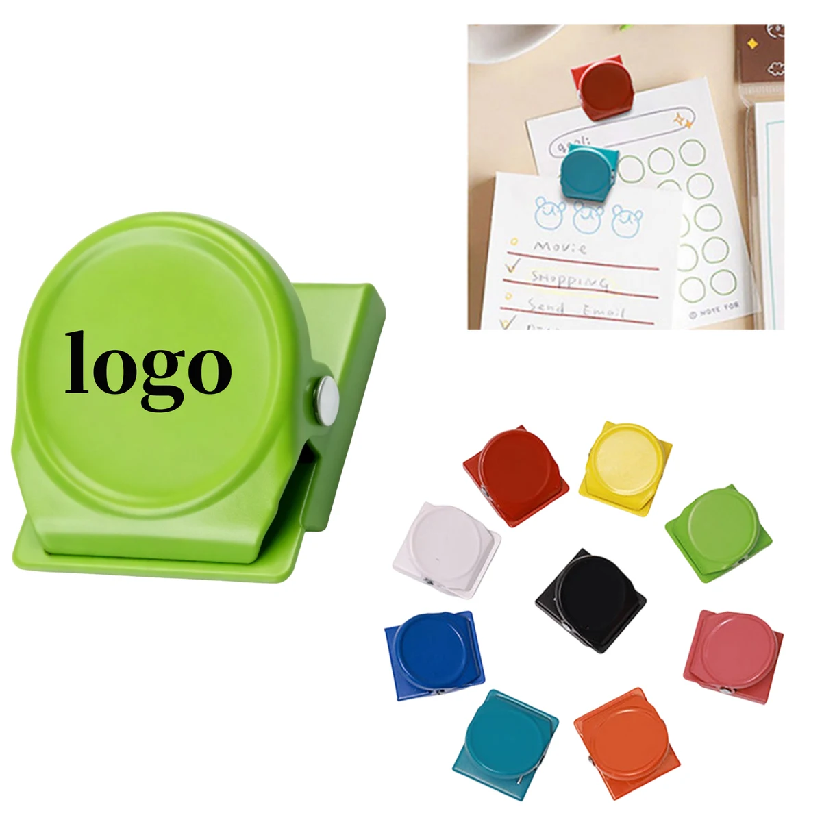 Magnetic Memo Clips 1