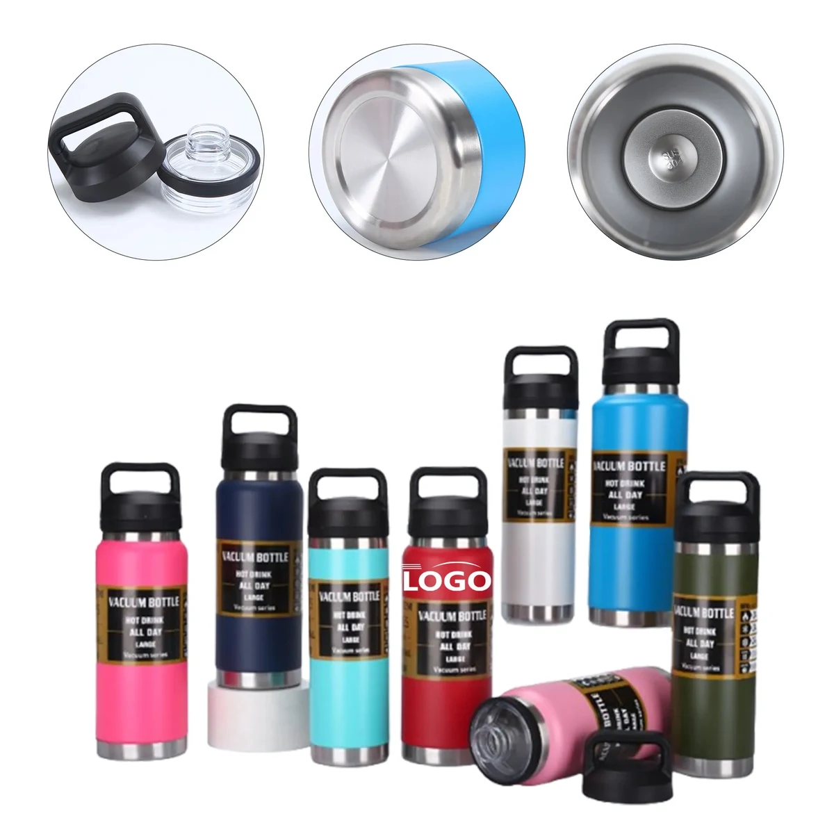 Premium Large Sports Water Bottle Insulated 1