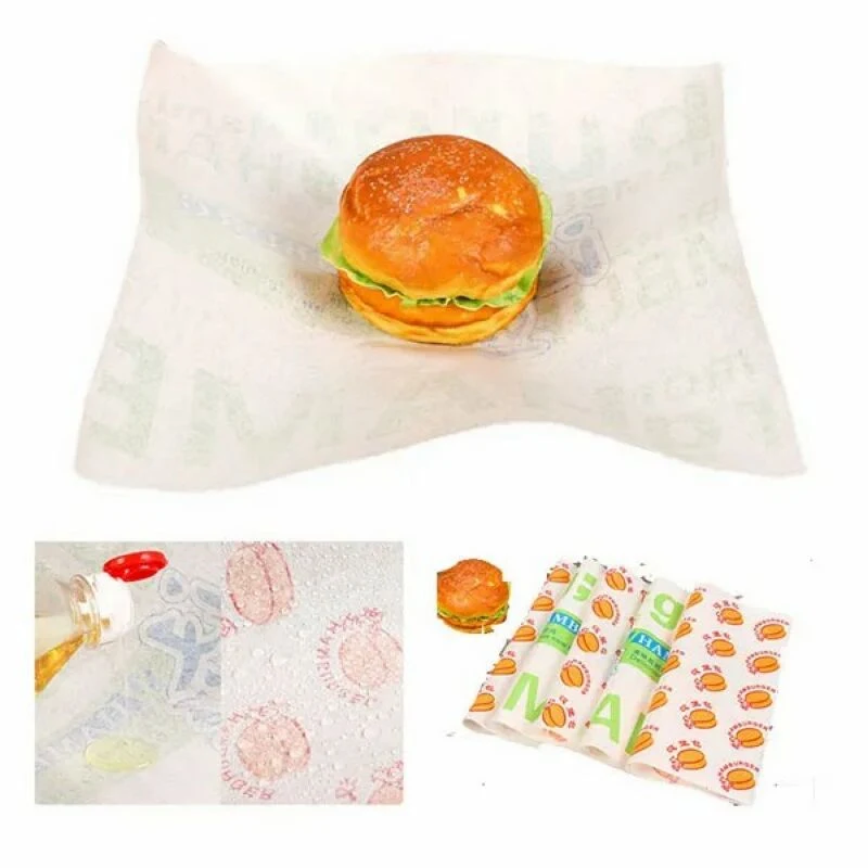 Custom Grease proof Food Wrap paper 1