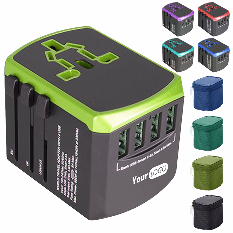 Plastic Universal All-In-One Travel Adapter